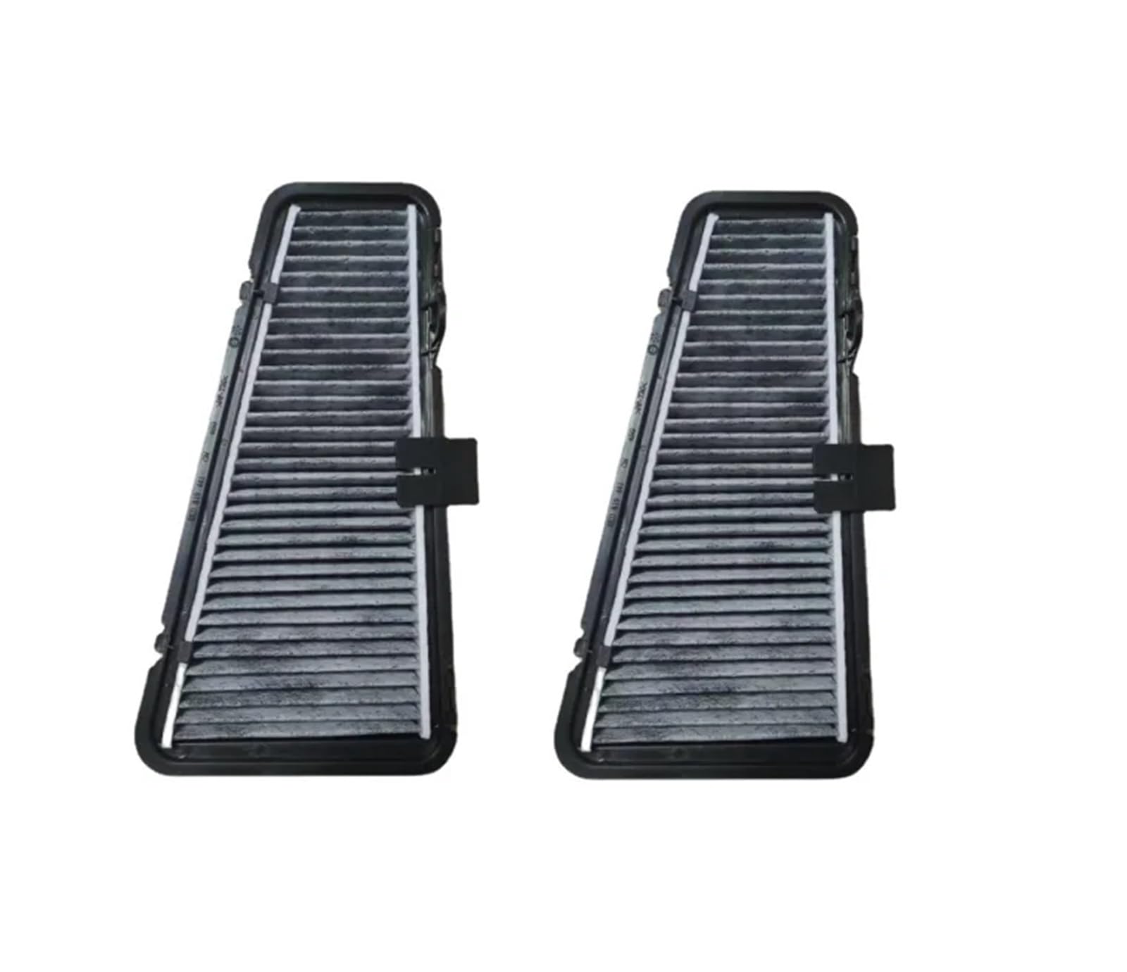 Aqyhsotw 2 Piece Set B Style Car Cabin Air Filter Oem 8Kd819439 Fit For Audi A4 B8/Q5 8R/A5 8T 8F S5/External Air Conditioning Filter Core+Alone Grid Cabin Air Filter(2 Piece Set B Style)