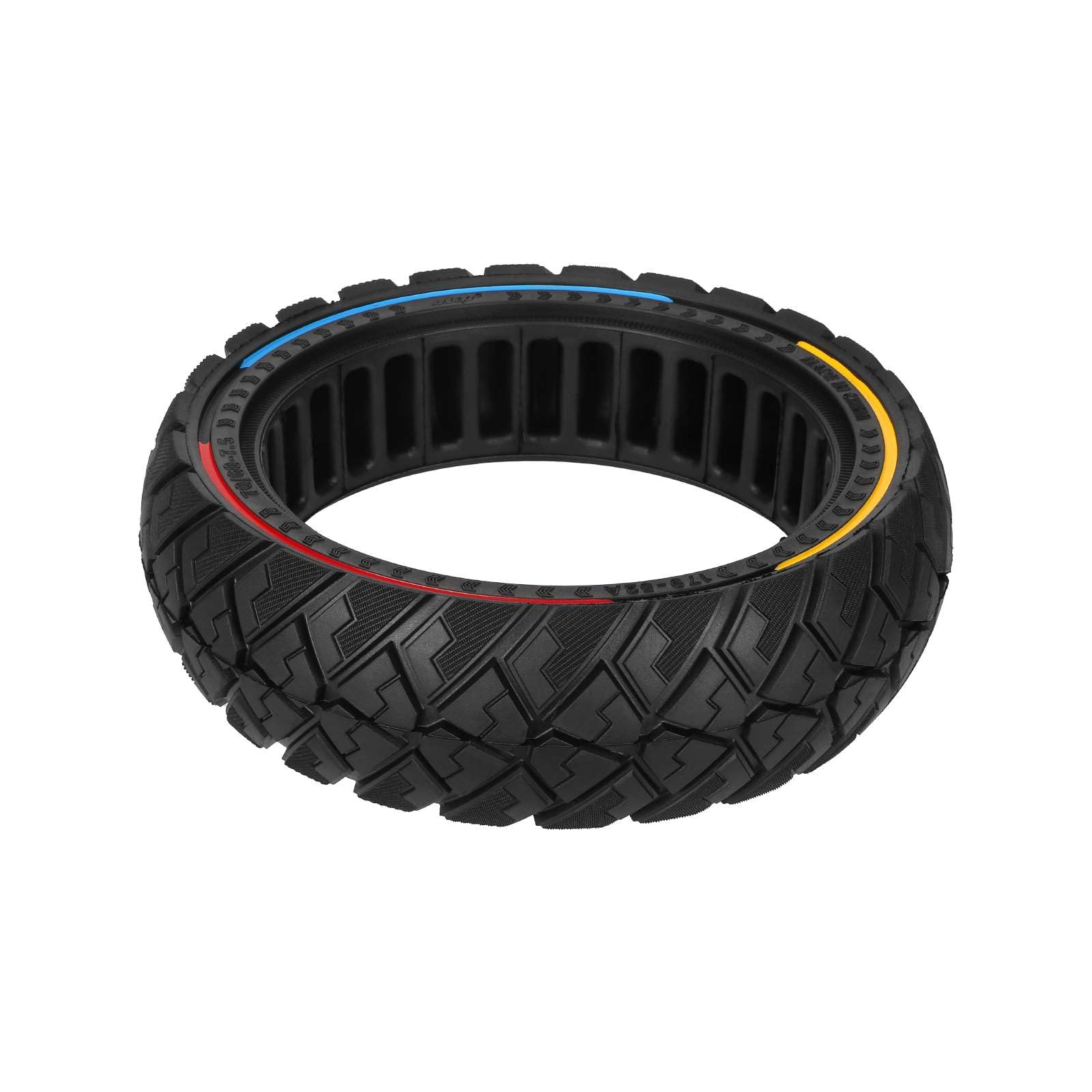 70/60-7,5 Pneumatico Pieno per Segway ZT3 Pro, ZT3 Pro D ed E Scooter elettrici, Pneumatici di Sostituzione. Pneumatici Pieni Antiscivolo, Antiscivolo, Ingambabile (Colorato, 2 Pezzi)
