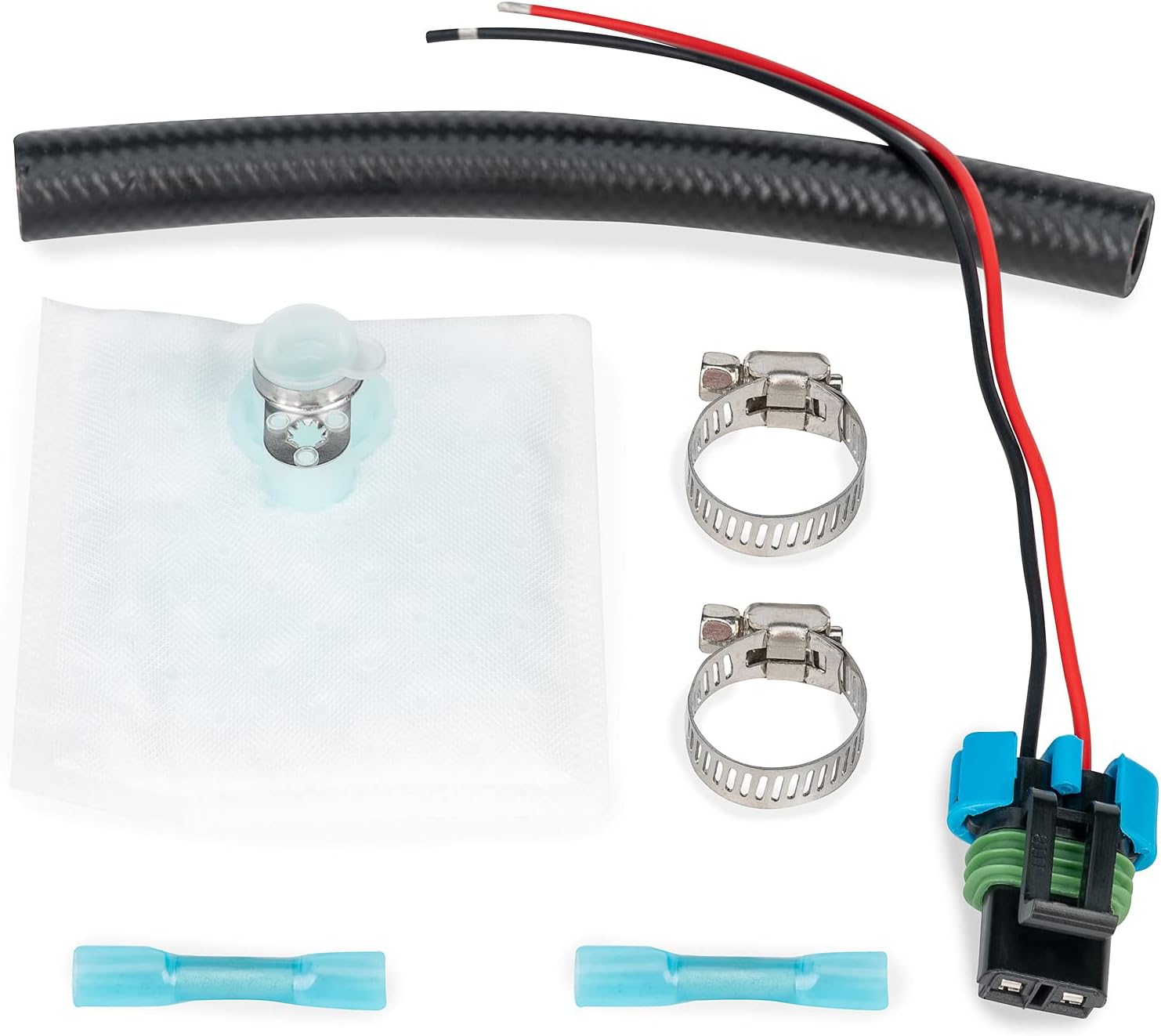 Installation Kit Fit For Walbro 450LPH 525LPH Fuel Pump Install Kit F90000285 F90000267 F90000274 F90000295 TIA450-2 Replaces 400-1168 400-0085 125-190
