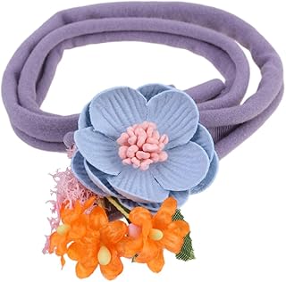 SECFOU Faixa De Cabelo Para Recém-Nascidos Adereços Para Cabelo De Bebê Adereços Para Fotos Infantis Faixa De Cabelo De Flor Infantil Faixa De Cabelo De Pano Faixas De Cabelo Para
