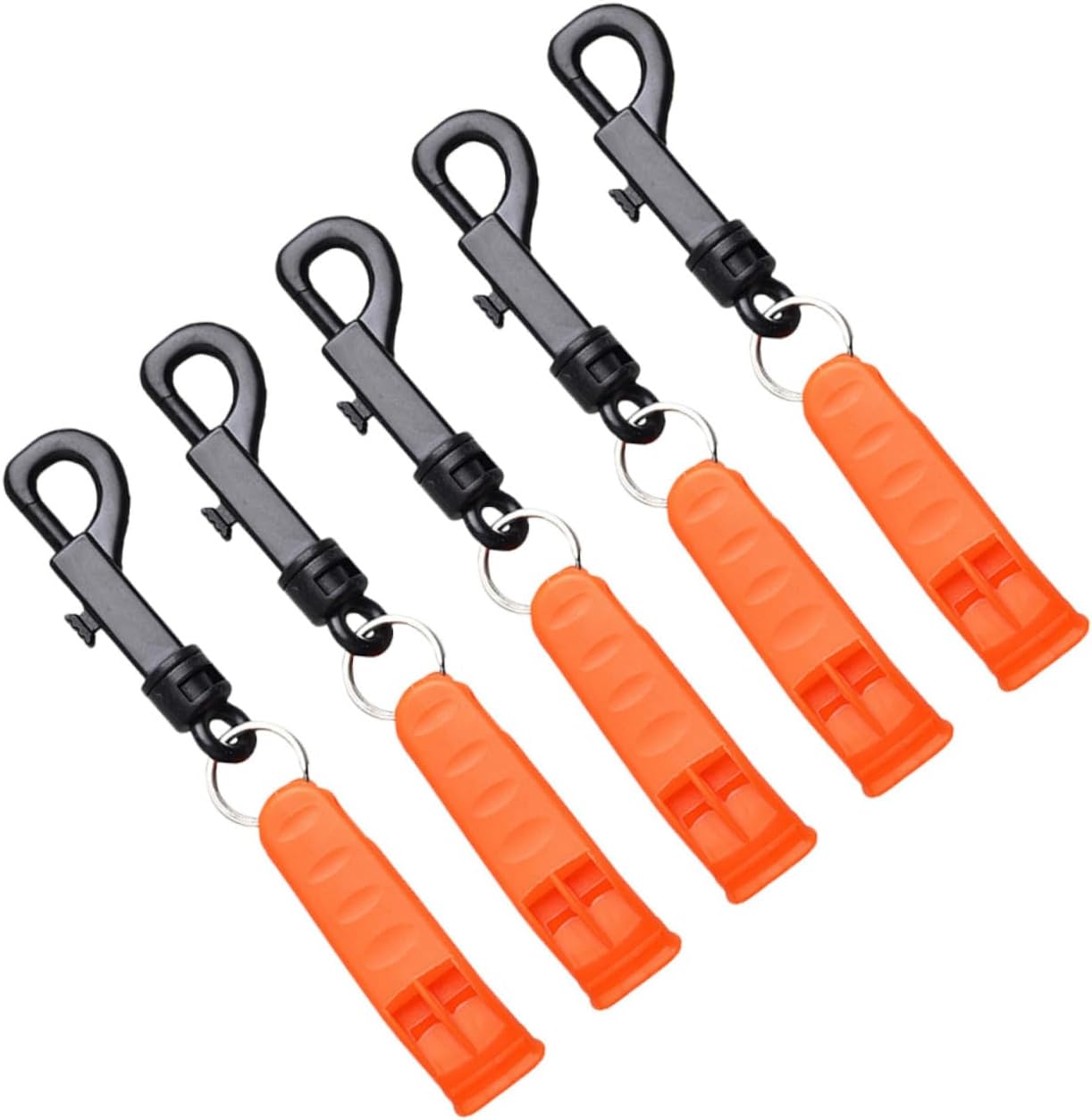 Emergency Lanyard Headlamp Rechargeable Safety Survival Whistles LED Torch Rechargeable