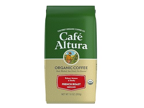 Miniatura 9 de Cafe Altura, Café orgánico, Colombia, Tostado oscuro, grano entero, 10 oz (283 g)