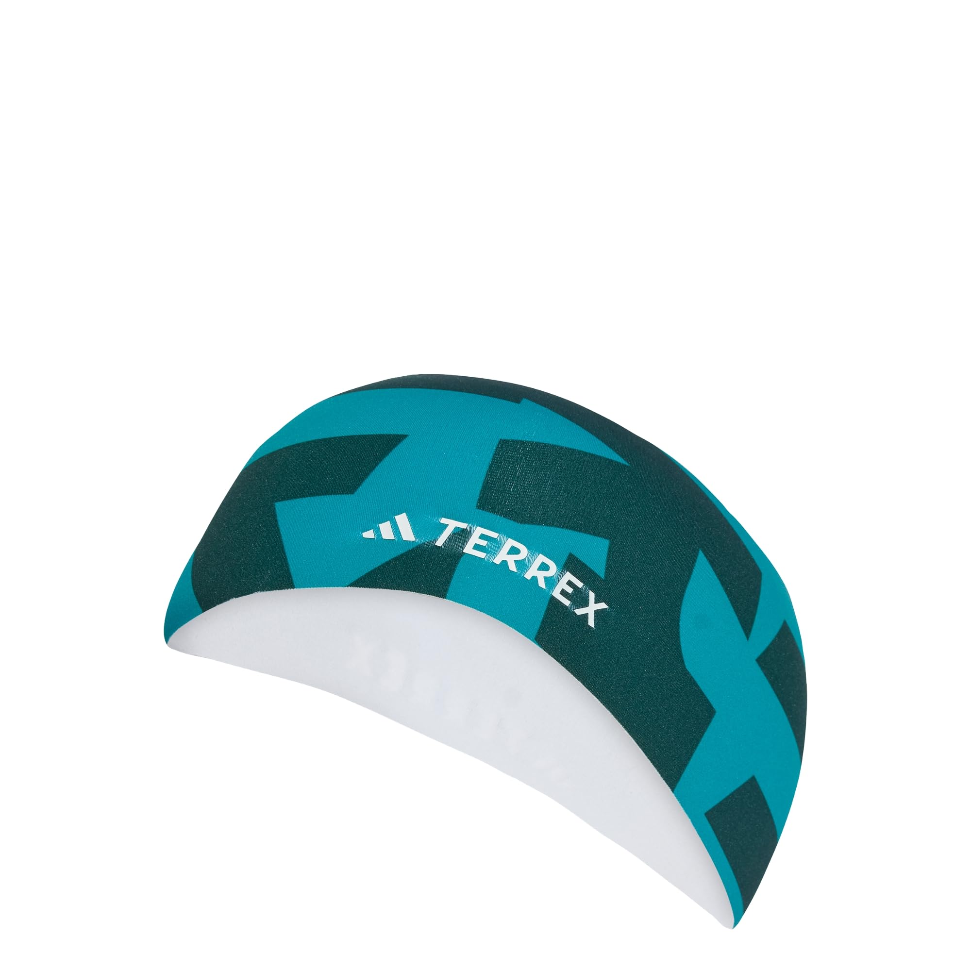 adidas Unisex TERREX CLIMACOOL GRAPHIC HEADBAND, Aurora Ivy/Pure Teal, L