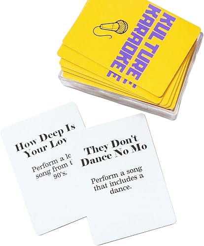 Miniatura 5 de Kulture Karaoke Kulture Karaoke, ayuda a tu juego o noche de karoke con estas cartas para darte ideas de canciones y categorías divertidas para más