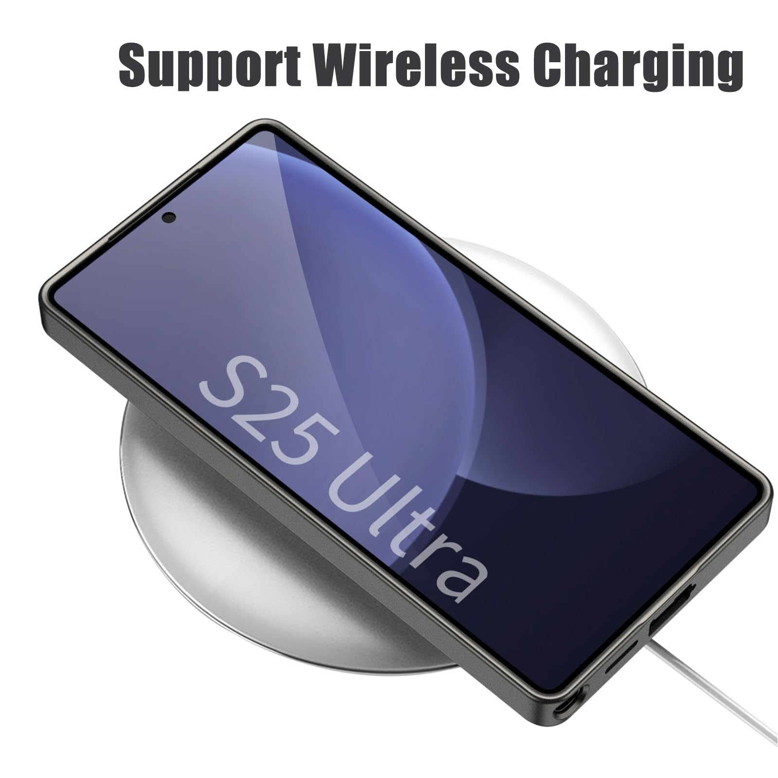 Ultra cienkie etui do Samsung Galaxy S25 Ultra/S25 Plus/S25, oddzielne przegródki na karty, magnetyczne etui na telefon z przyssawką, odpinana skórzana osłona, czarne, S25 Plus