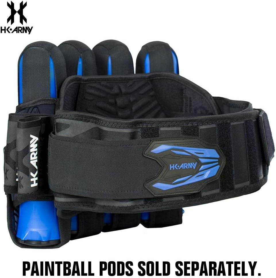 HK Army Magtek Paintball Harness Pod Pack 4+3 - Black/Blue