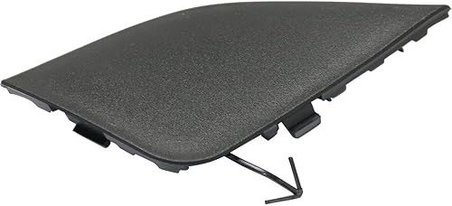 Miniatura 3 de Evan Fischer Cubierta delantera para ojo de remolque compatible con Toyota RAV4 2016-2018 con textura lateral del conductor