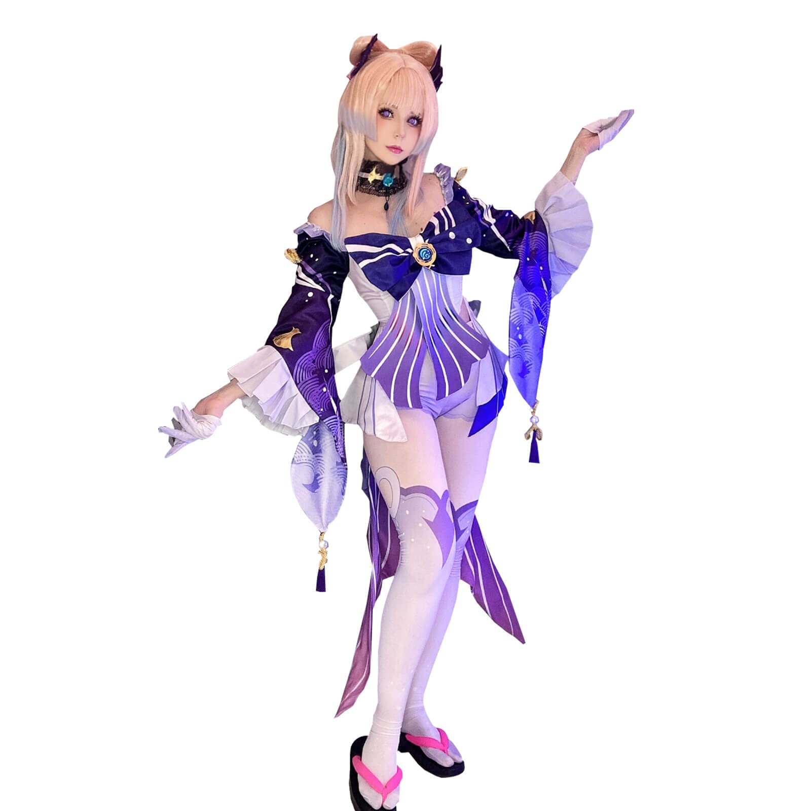 Nuoqi Beidou Baal Yae Miko Venti Cosplay Outfits Anime Cosplay Women's Costumes