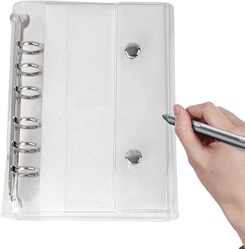 Transparent Binder Covers A6/A7 Document Photo Ticket Photocard Expense