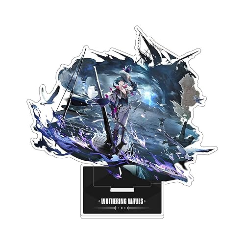 XMKMLOVE Cute Wuthering Waves Acrylic Stand Brant Cosplay Figure Model Plate Desk Decor Standing Sign Game Gifts