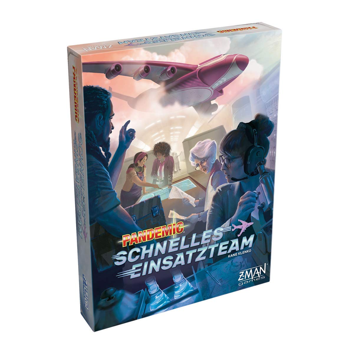 Asmodee Pandemic: Schnelles Einsatzteam, Familienspiel, Strategiespiel, Deutsch