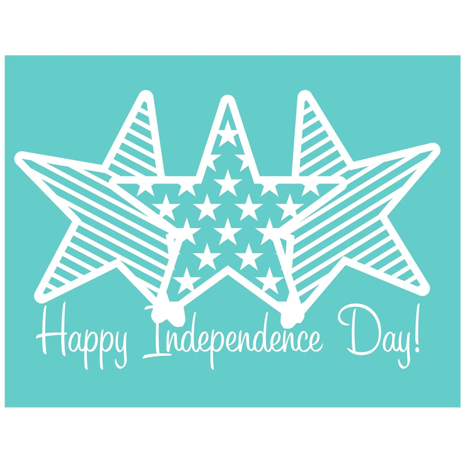 MANGOUSONG Screen Printing Kit,28x21.5cm Pentagram Silk Screen Stencils Reusable Silkscreen Print Kit for Printing Handbag Decoration Template ?Seal Tool