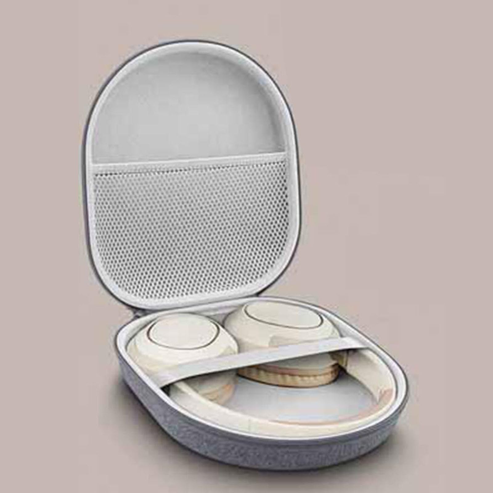 De Rangement pour écouteurs WH1000XM3 / 4/5 / 6, Conception Antichoc avec Poche pour câble séparée, de Rangement de Voyage Gris