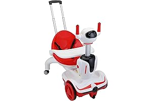 The Tobbi Robot Buggy: Three-in-One Electric Ride-On Toy