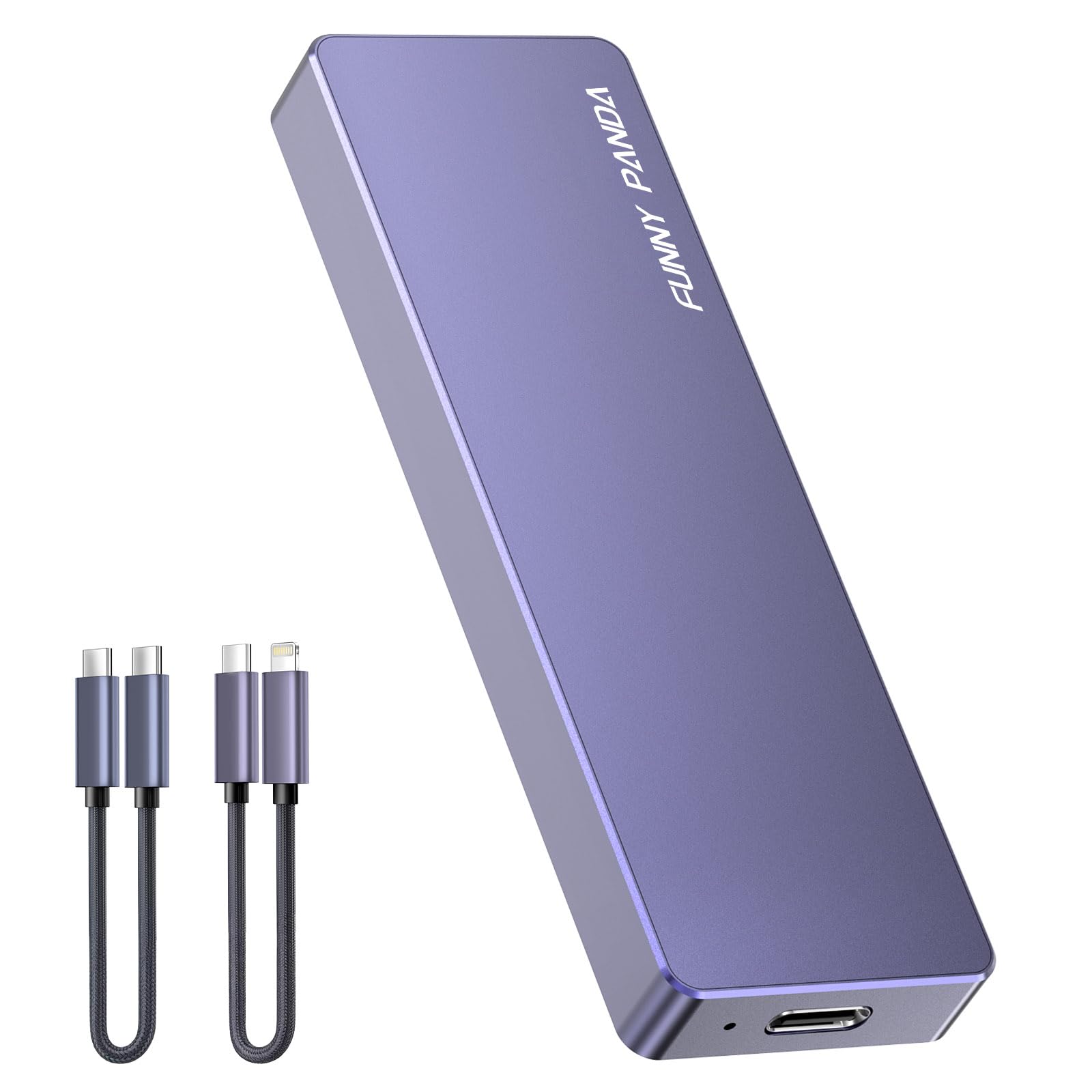 FUNNYPANDA SSD, Portable Hard Drive 128GB Comes with a Dedicated App High-Capacity Storage for Phones, PCs, and Laptops Store Photos, Videos, and Contacts One-Click Smart Quick Backup Plug and Play-image-37