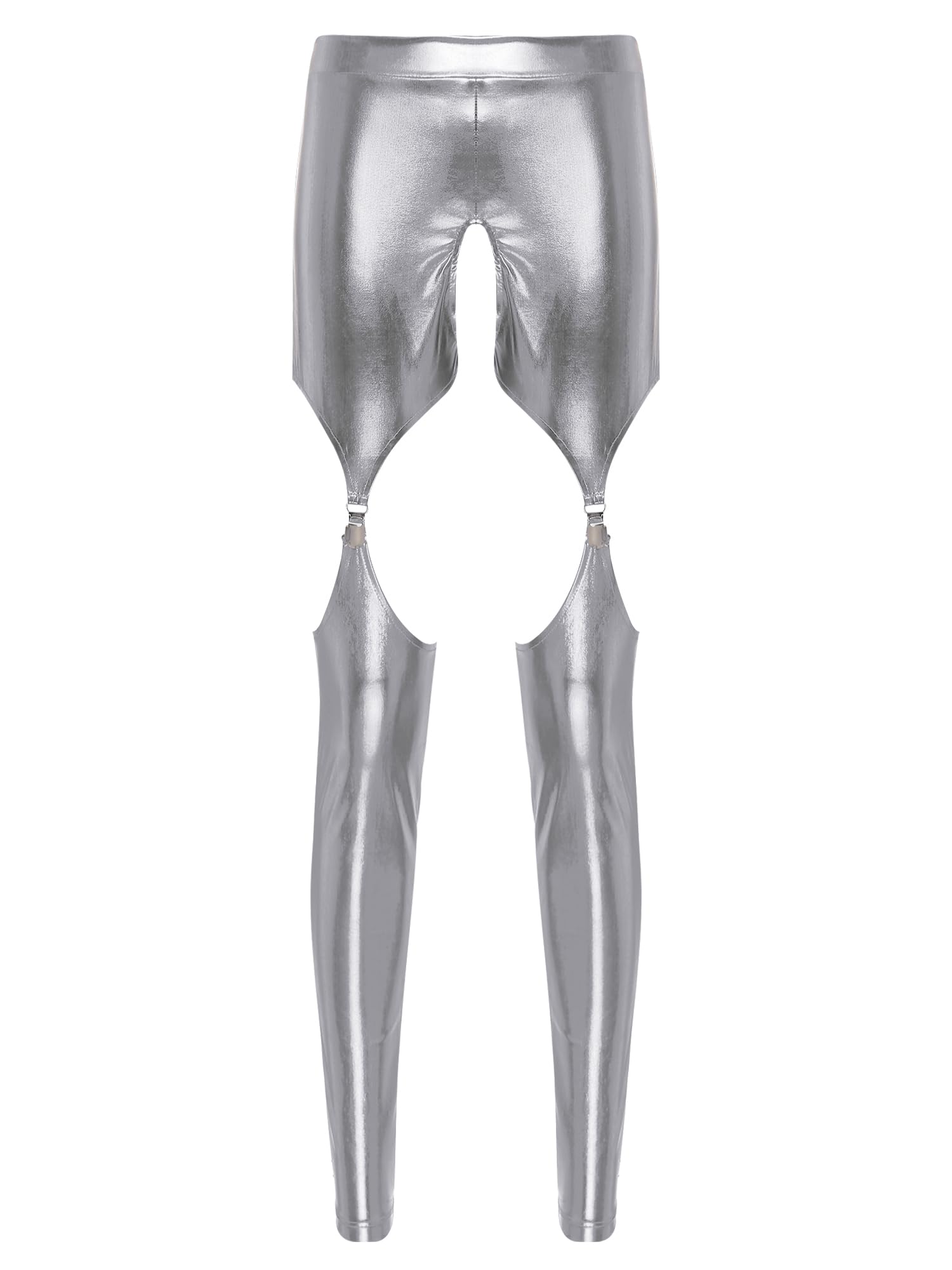 Amazon.co.jp: [Agoky] レディース メタリック 光沢 レザー