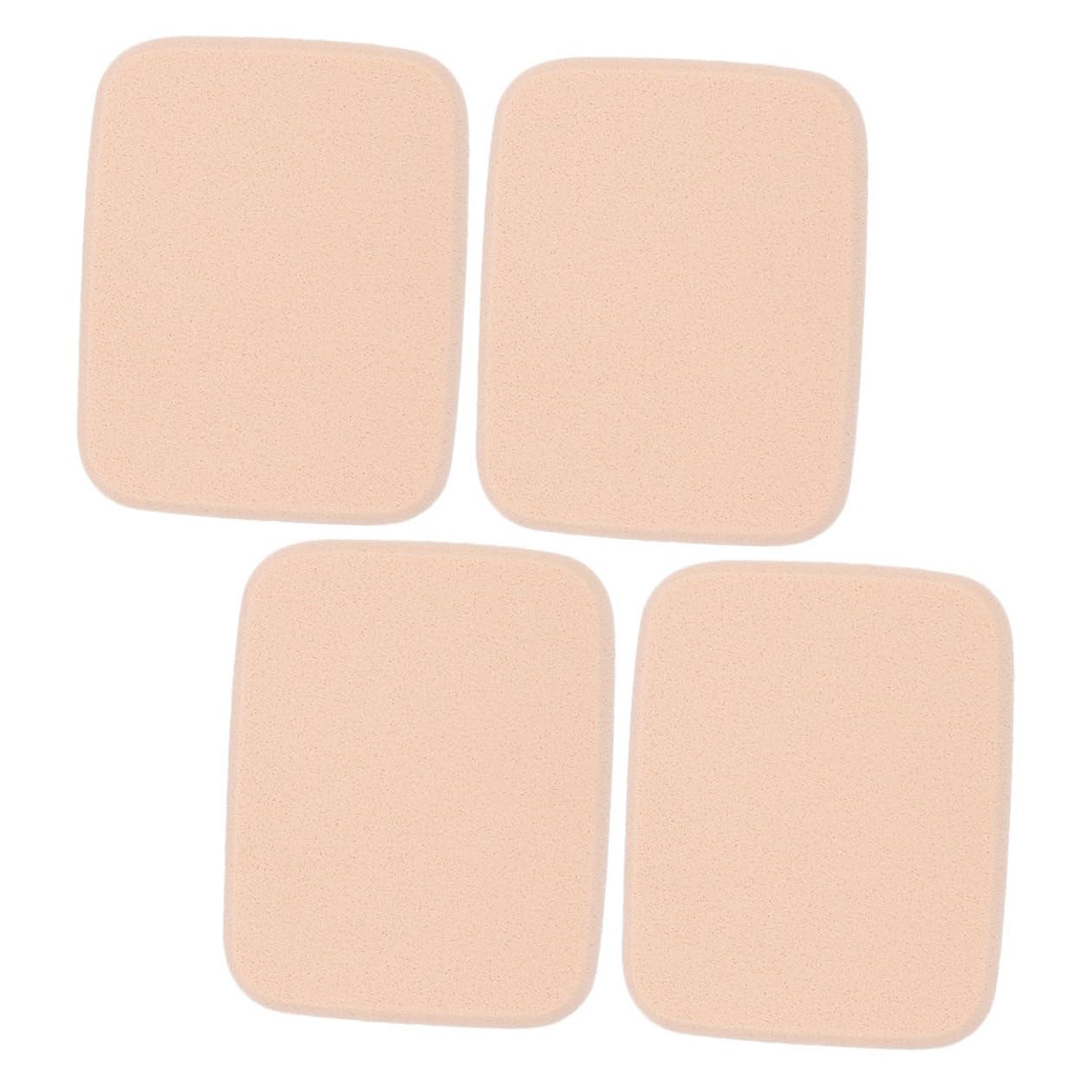 Ipetboom 2Sets Comfortable Cotton Makeup Powder Dry and Wet Use Facial Sponge for Loose Powder Application Skin Color for All Makeup Enthusiasts