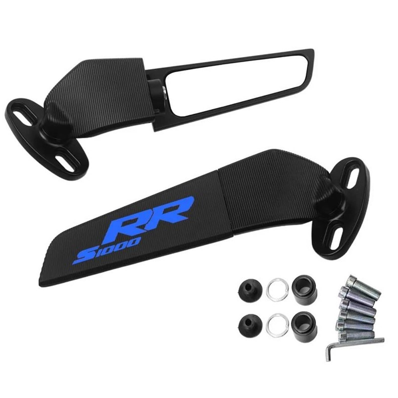 Espejo CNC S1000 RR 2019-2023 en aluminio mecanizado de alta gama 4