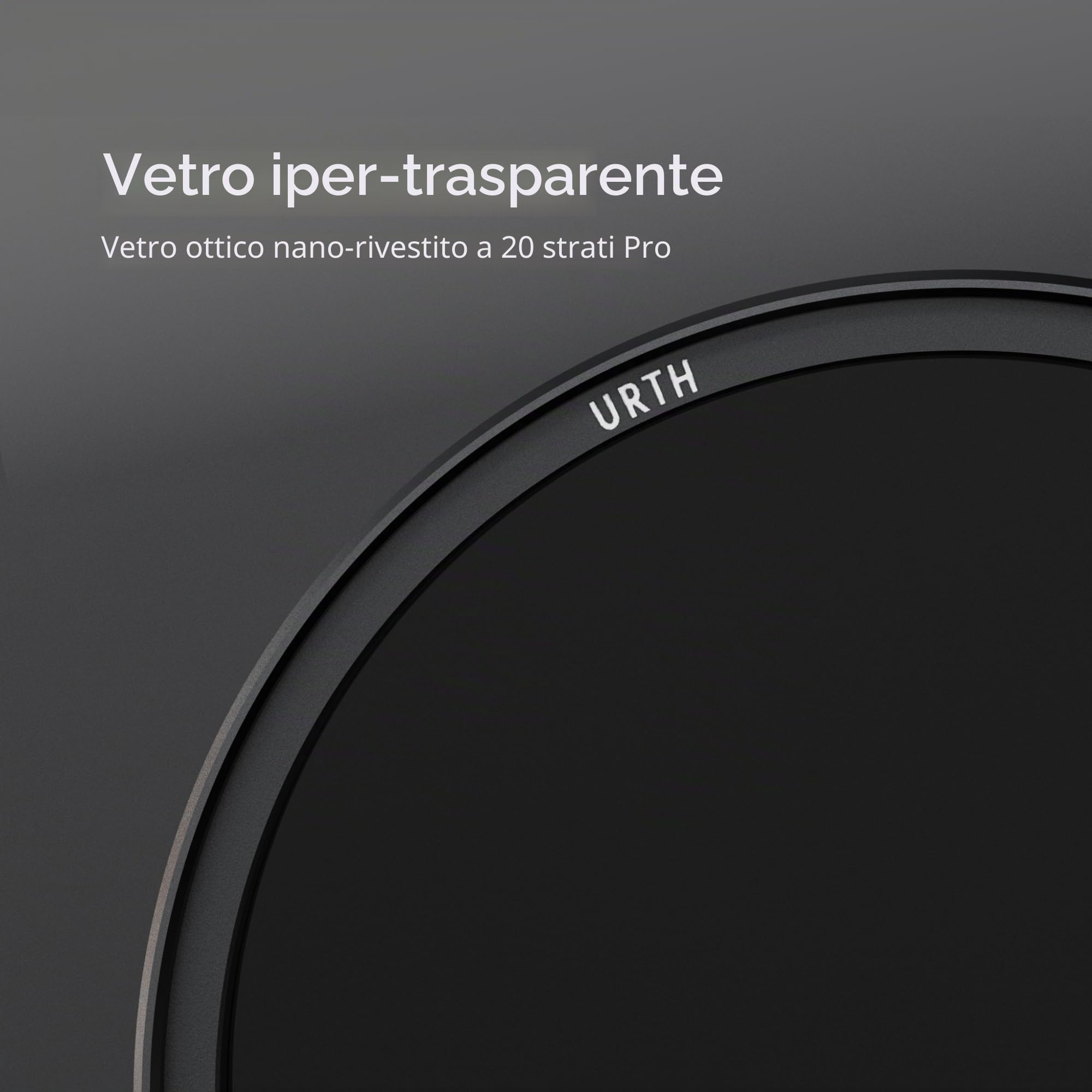 Urth 72 mm Filtro Polarizzatore (CPL) Magnetico per Obiettivo (Plus) - Nano Rivestimento 20 Strati, Filtro per Fotocamera in Vetro Ottico HD per Fotocamera