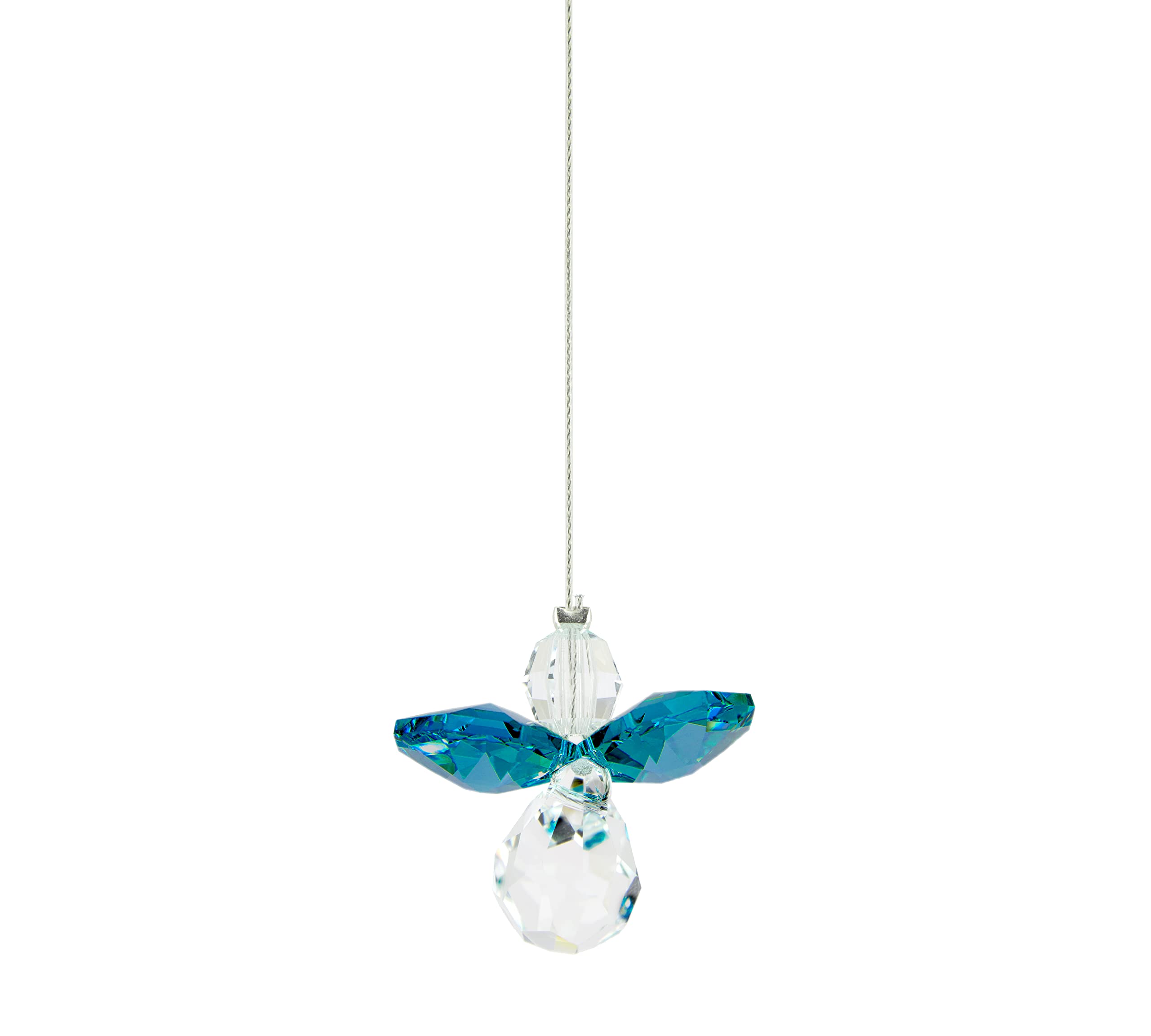 Tierra Zen Crystal guardian angel - Blue zircon - December