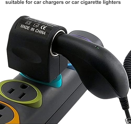 Miniatura 5 de Adaptador de encendedor de cigarrillos, 240V a 12V 1.5A Adaptador de encendedor de cigarrillos de coche multifuncional AC a DC Adaptador de cargador
