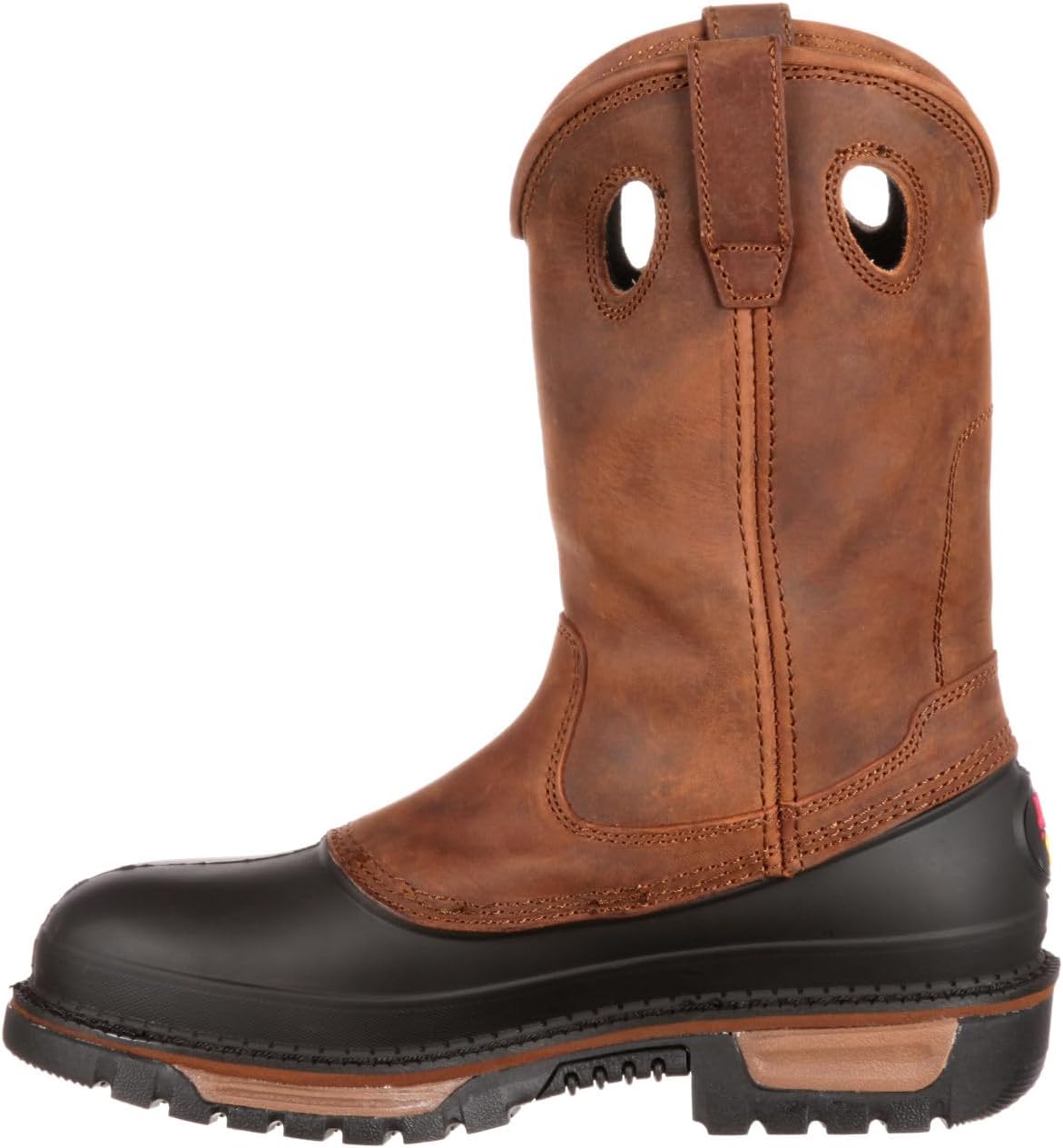 Georgia Boot Men's Muddog Steel Toe Waterproof Wellington Boots