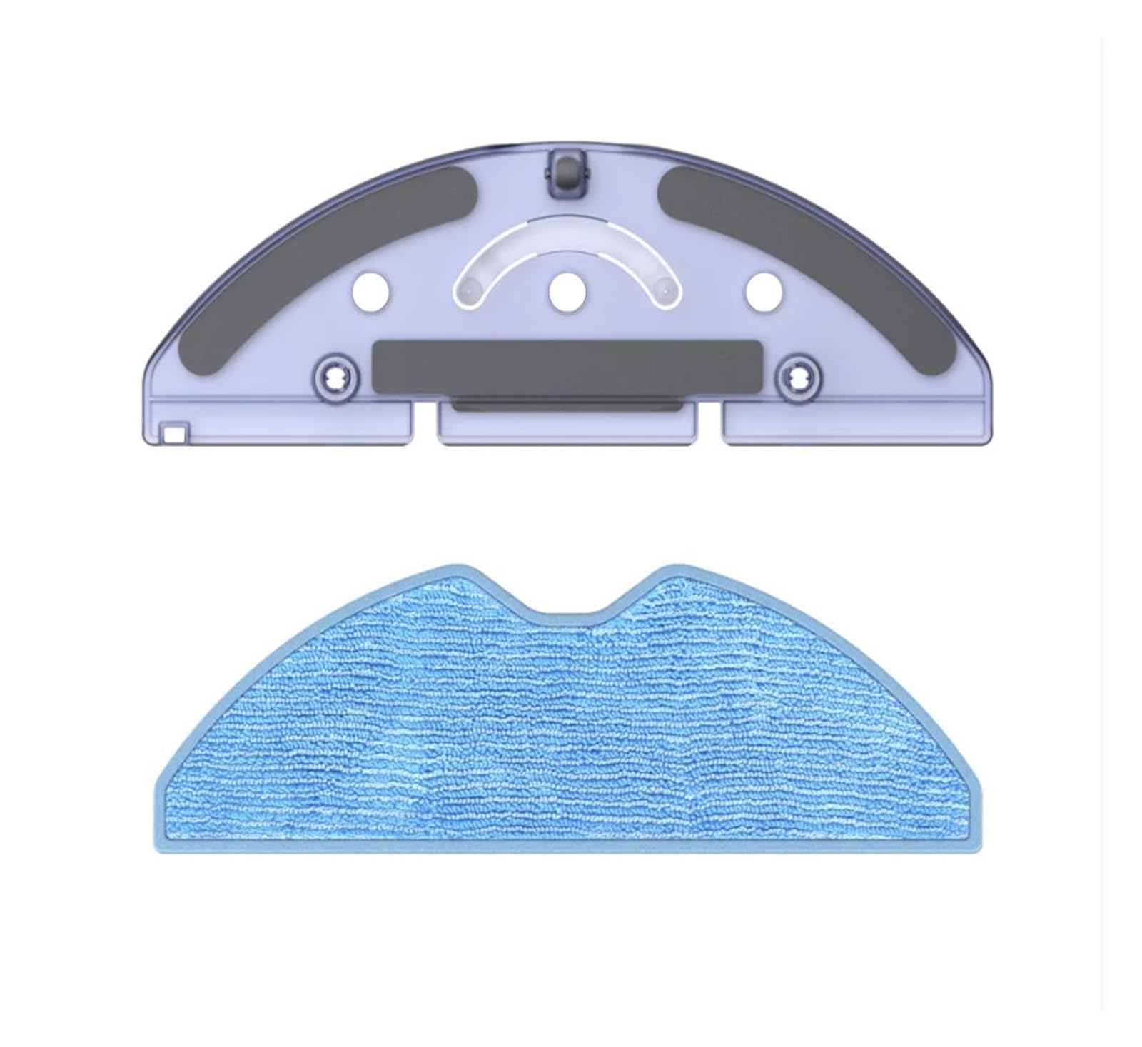 Dragging Brackets, Water Tanks, Compatible for SYSPERL V41 Sweeping Robots(Color:Turding with Bracket)