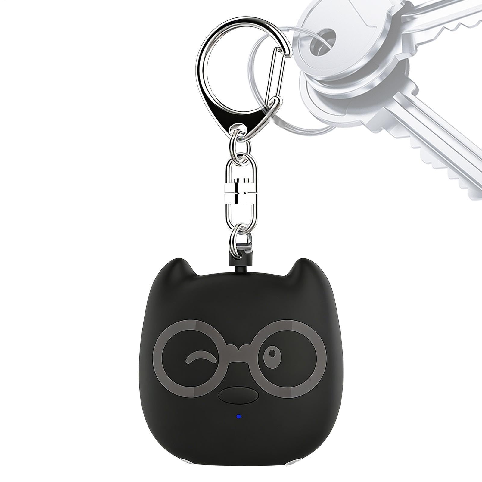 Alarma de seguridad, alerta de modo, sonda recargable de 130 dB para Trekker, dispositivos de advertencia portátiles con iluminación, dispositivo de seguridad, centinela de audio de bolsillo para