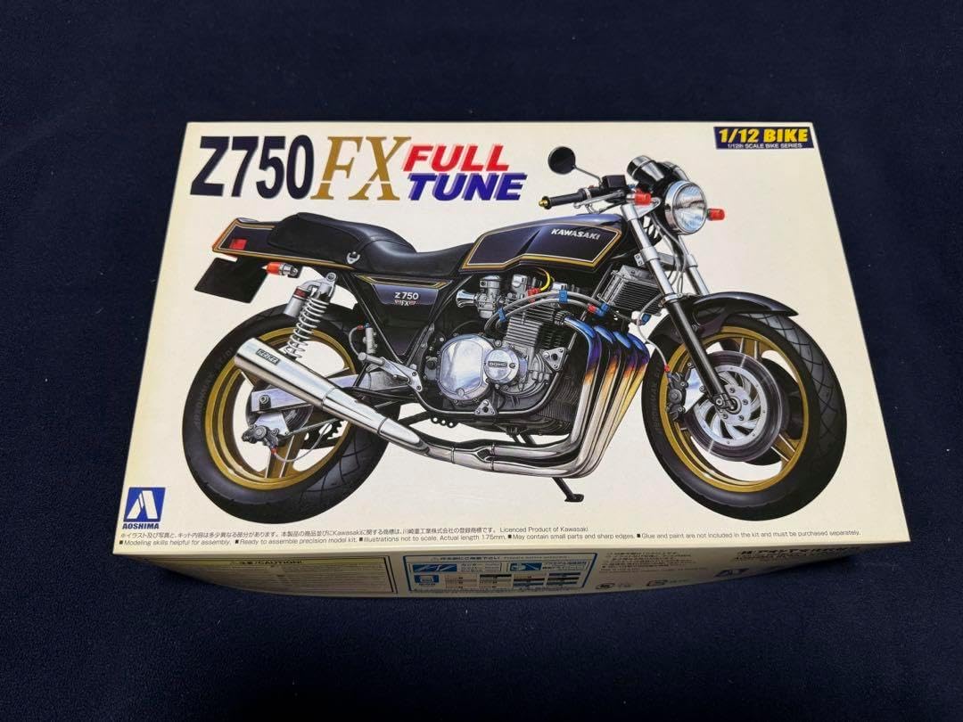 アオシマ 1/12 バイクプラモデル3種類セット（未塗装） アオシマ 1/12