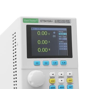 Electronic Load Tester, 400W 150V 40A Programmable DC Battery Capacity Load Detector Constant Current Voltage USB Testers, Battery Internal Resistance Test, for Power Supply Switch Charger
