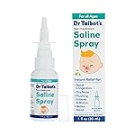Dr. Talbot\'s Baby Saline Spray for Nasal Congestion, Dry Nose, and Mucus Flushing Relief - 1 fl oz - Gentle Pump Mist for All Ages