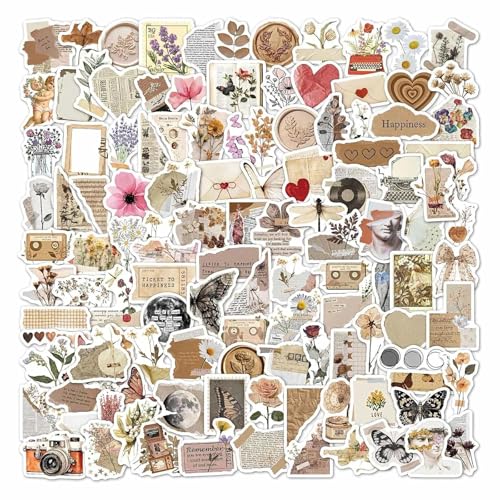 JOOTUEPO 120 Pcs Pegatinas Aesthetic, Pegatinas Bullet Journal,