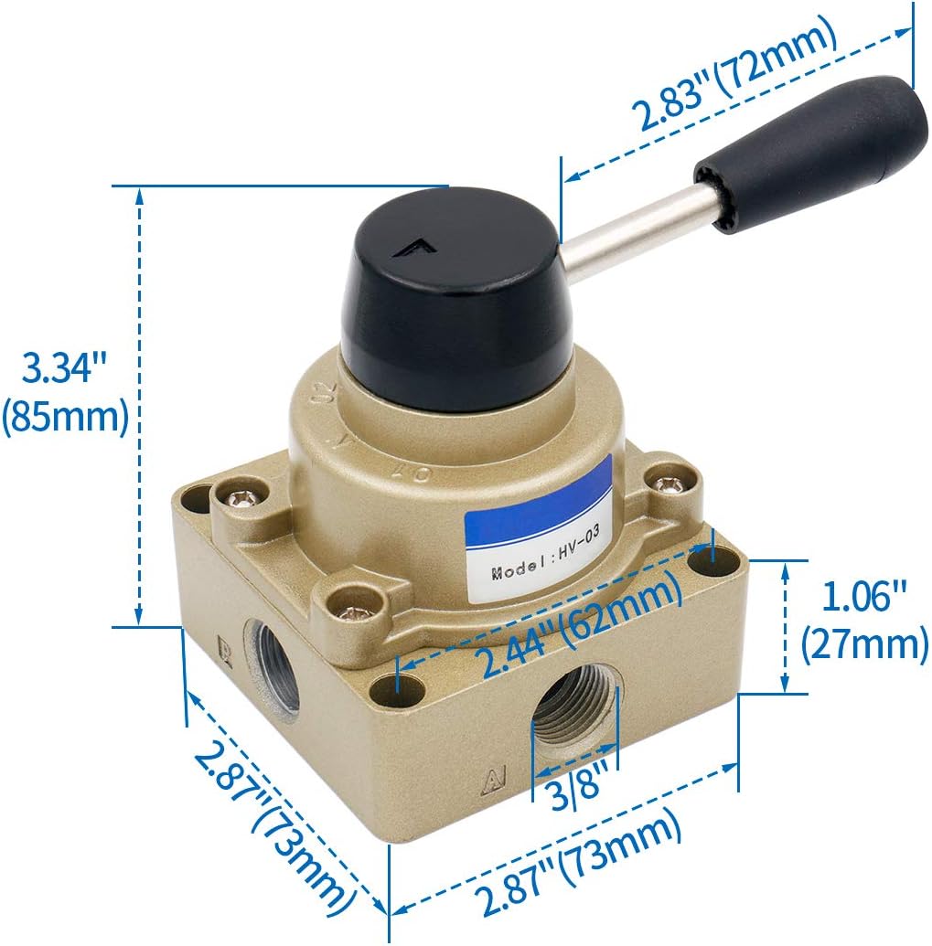 Baomain HV-03 Dimensions