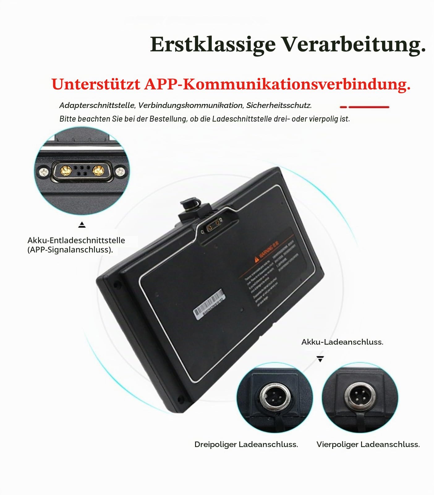 Ausgeglichener Elektrofahrzeug-Akku, 54V Ausgeglichenes Batteriepaket 4400mAh, Kompatibel Mit Segway, Kompatibel Mit Ninebot Mini(54V 3pin 4400mAh)