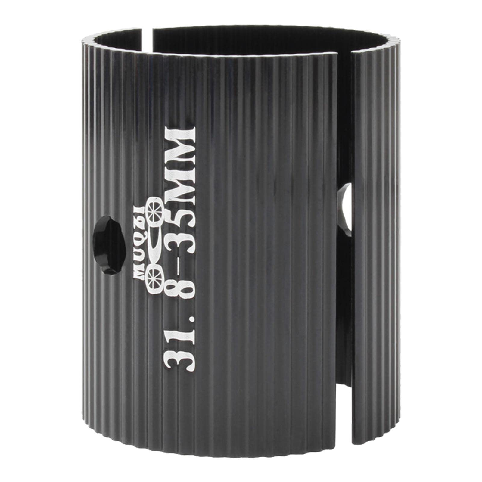 Handlebar Shim-clamp, handlebar stem reducer made of aluminium alloy, solid, shim sheet spacer 25.4 to 31.8 to 35 mm, increases friction for most bicycles