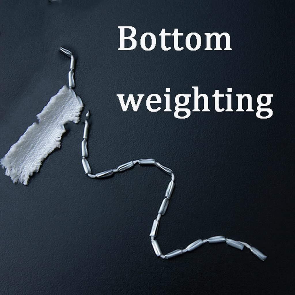 Best Shower Curtain Shower Curtains for Bathroom Polyester Fabric Tub Curtains with Hooks and Tying Rope Machine Washable Shower Curtain Liners Bath Decor (C 100x200cm)