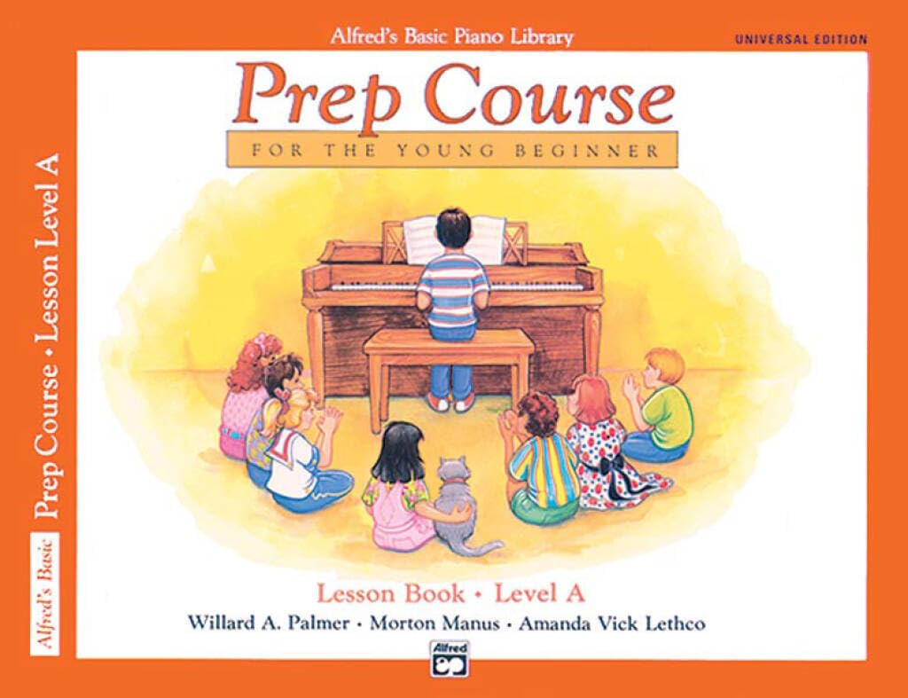 Alfred Prep Course Lesson Book Level A --- Piano - Palmer, Manus & Lethco --- Alfred Publishing
