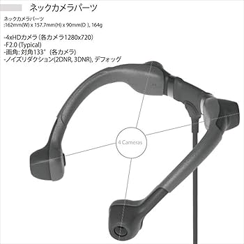 Amazon | LINKFLOW FITT 360 SECURITY ウェアラブルカメラ LFFTSC1