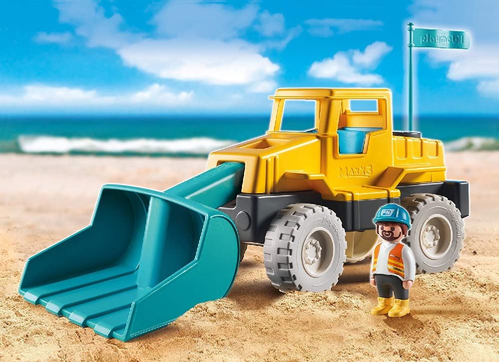 PLAYMOBIL Sand 9145 Schaufelbagger, Ab 2 Jahren