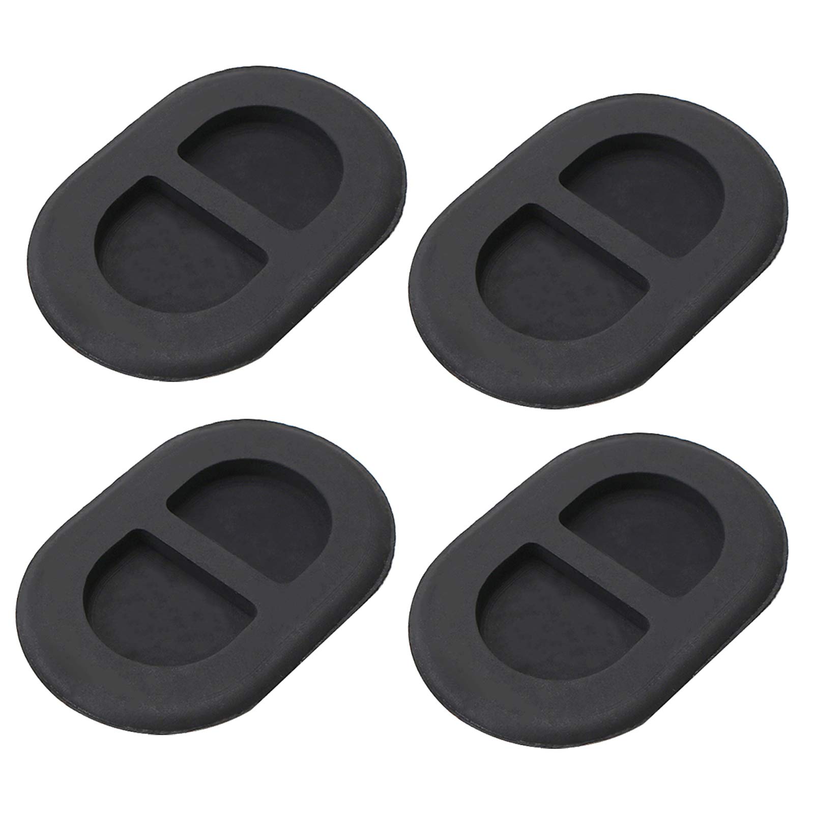 GdcreestarFloor Plugs for Jeep Wrangler Floor Rubber Plug Floor Pan Plugs Drain Plugs for 2007-2021 Jeep Wrangler JK JKU JL JLU Gladiator JT - 68194821AA Aftermarket Replacement Plug (4 Pack)