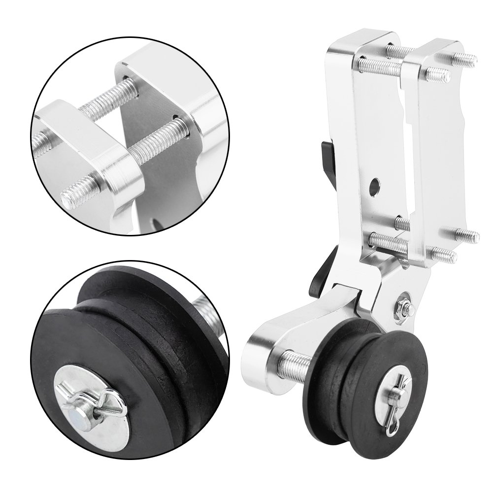 KIMISS Motorcycle Chain Tensioner, Link Length Modified Chain Adjuster