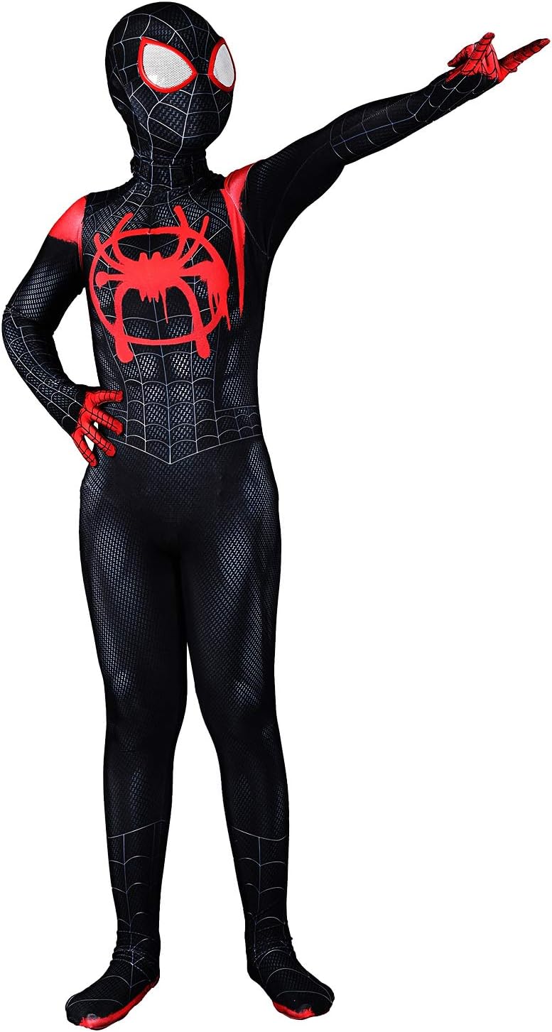 Adults Kids Superhero Lycra Spandex Zentai Costumes 3D Bodysuit Youth