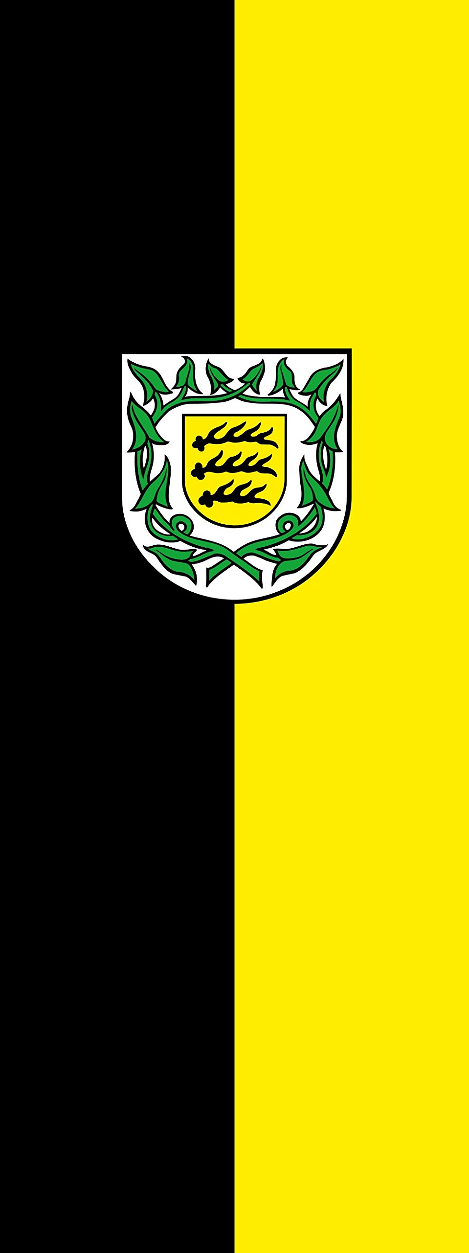 Drapeau Winnenden 400x150cm pour décorer les événements et parvis