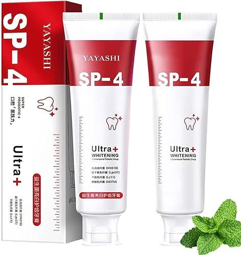 Yayashi Sp-4 Pasta De Dientes Blanqueadora Probiótica, Sip 4 Pasta de dientes blanqueadora, Sp-4 Ultra Whitening, Yayashi Sp-4 Probiótico