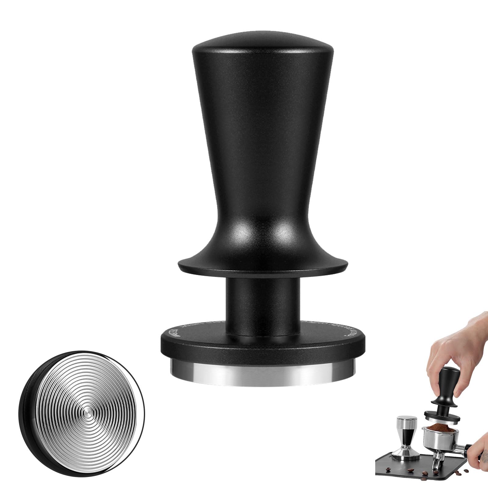 Tamper caffè Tamper caffè Calibrato Caricato a Molla Base in
