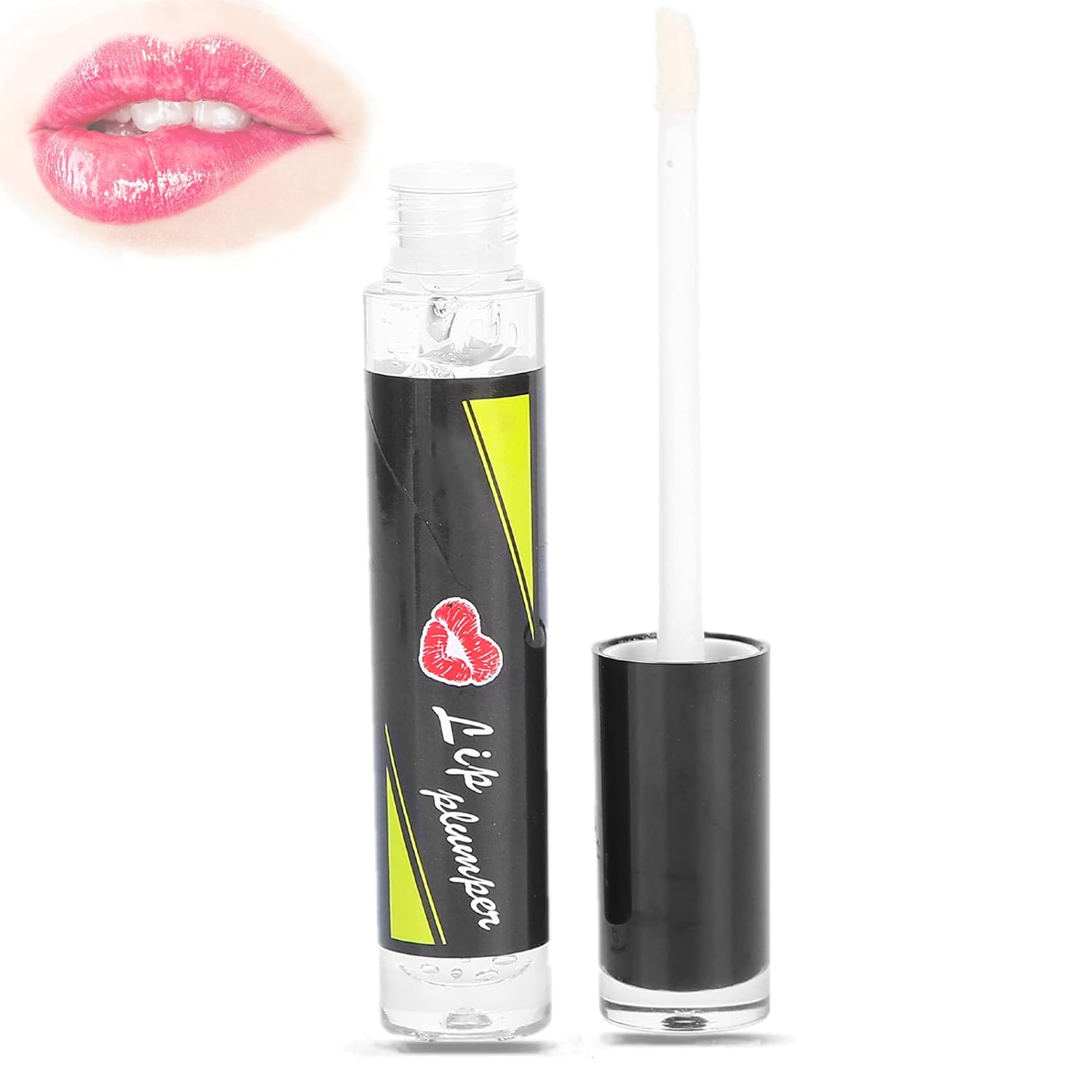 Lip Plumping Gloss Lip Care Nutrition Oil, 5ml Mint Clear Lip Enhancer Lipstick Primers Lips Fuller Moisturizing Plumper Balm for Exfoliating Nourishing Fading : Beauty & Personal Care