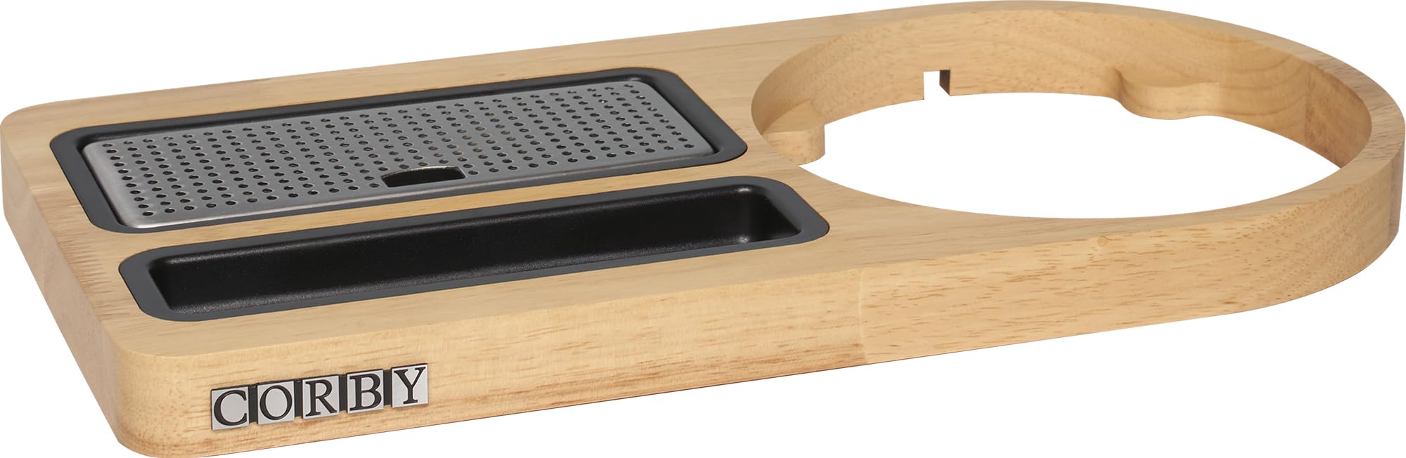 Corby Compact Welcome Tray (Buckingham / WT0005) in Light Wood