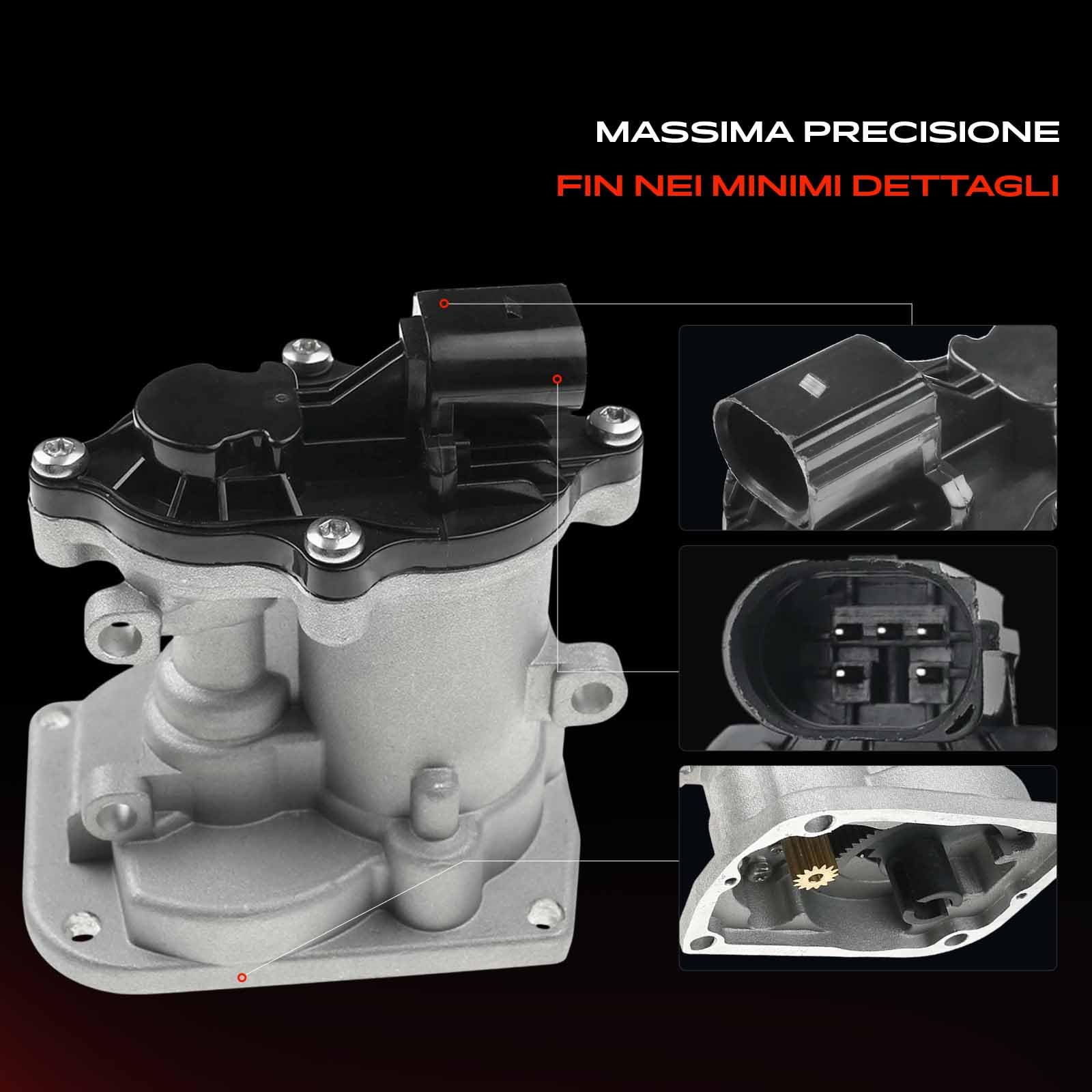 Frankberg Ricircolo dei gas di scarico del radiatore della valvola EGR | 4M5Q9424BE; Compatibile con: Galaxy WA6, Torneo Focus II DA DS FFS, Mondeo IV BA7, Focus II Berlina DB DH FCH