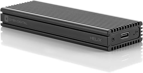 Miniatura 9 de Oyen Digital Helix Dura 4TB USB-C (USB 3.2 Gen2) NVMe SSD portátil, hasta 1050MBs (DM2-P8-4T-BK)