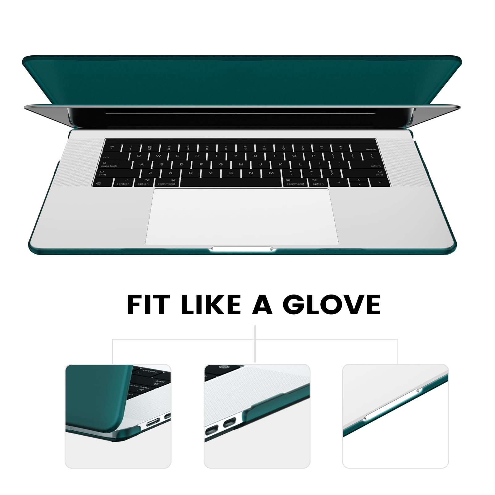 iCasso Funda compatible con MacBook Air de 15 pulgadas versión 2023 A2941 M2 Chip, funda rígida, funda, protector de pantalla, funda de teclado para MacBook Air de 15.3 pulgadas con bolsa pequeña,